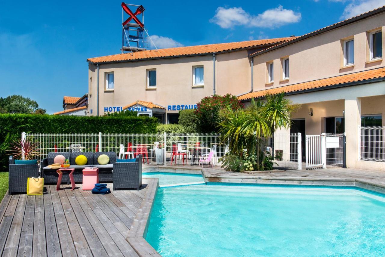 Logis Hotel L'Air Marin Yves エクステリア 写真